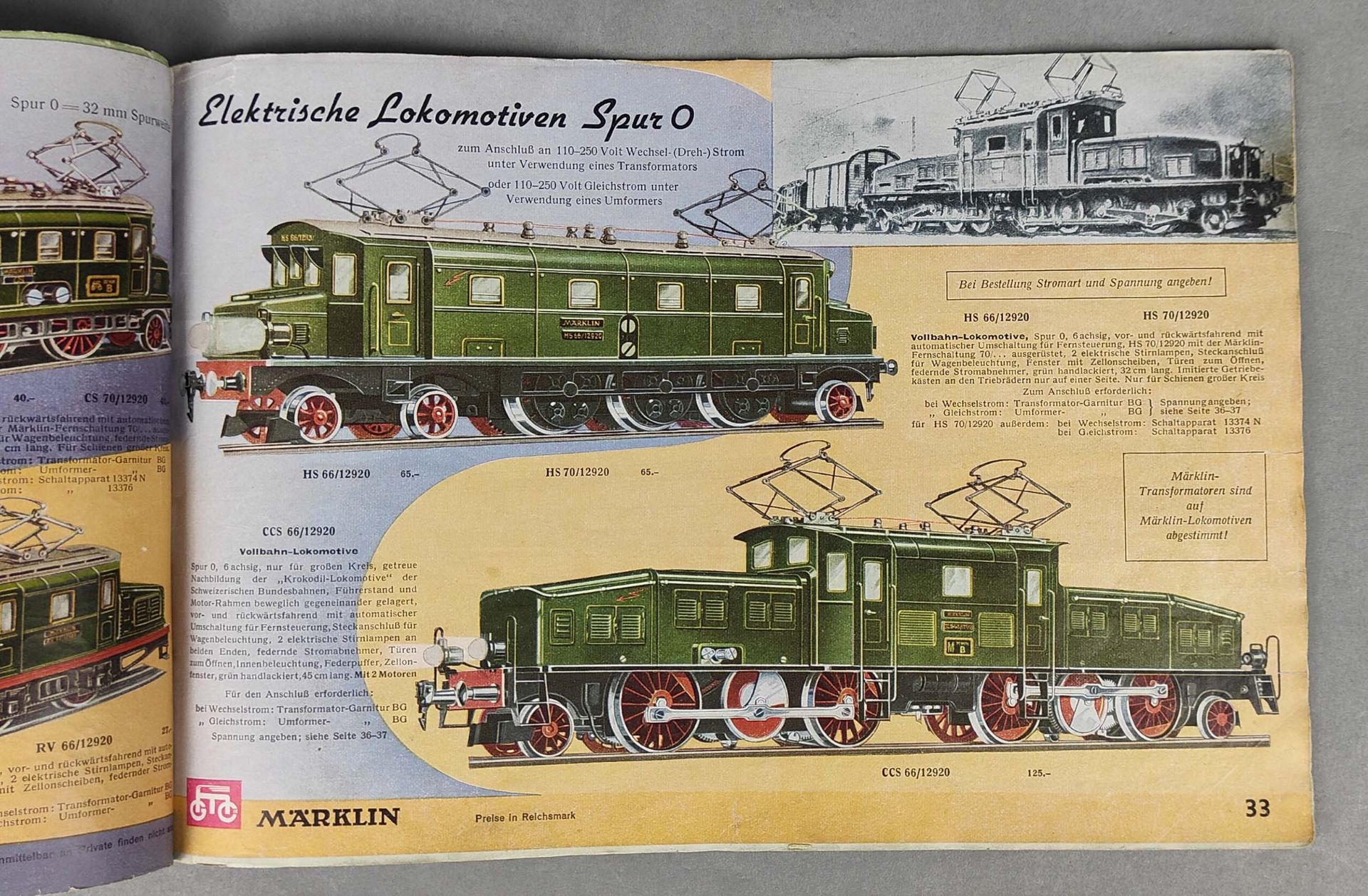 Märklin Katalog D16.1939/40 u.a. - Bild 4 aus 6