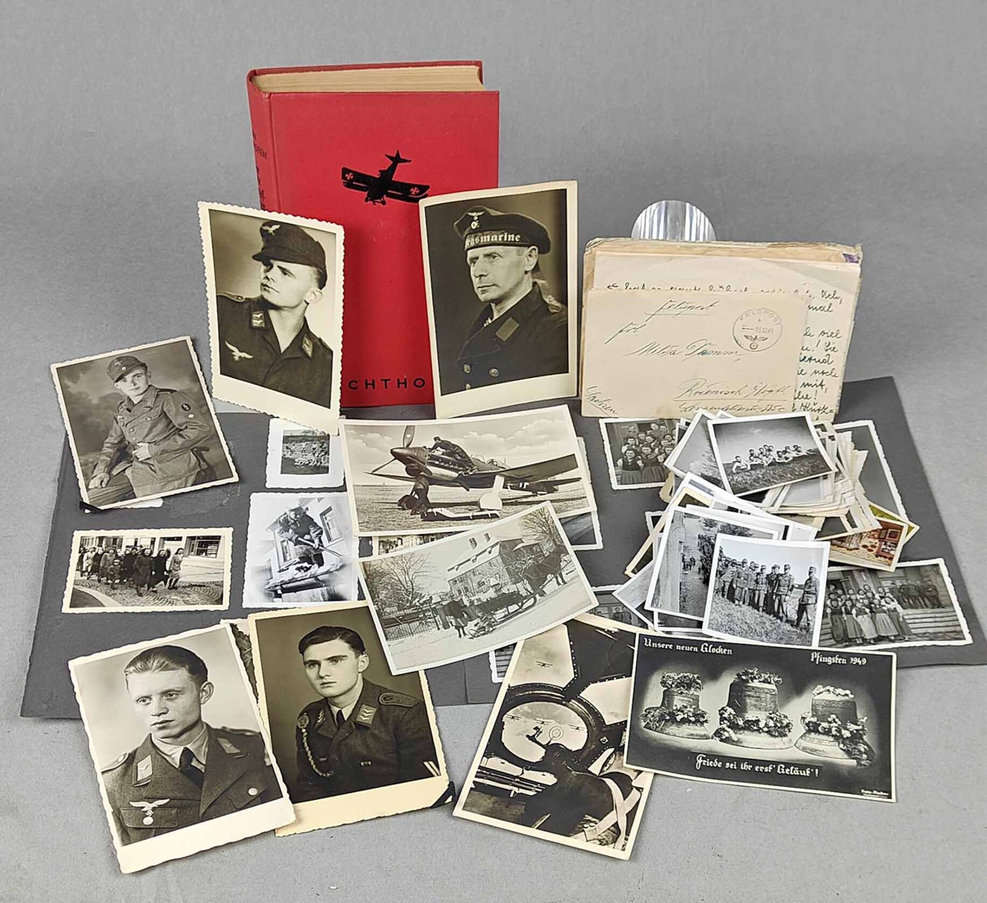 Posten Militäfotos und Feldpost 1942/45 u.a.