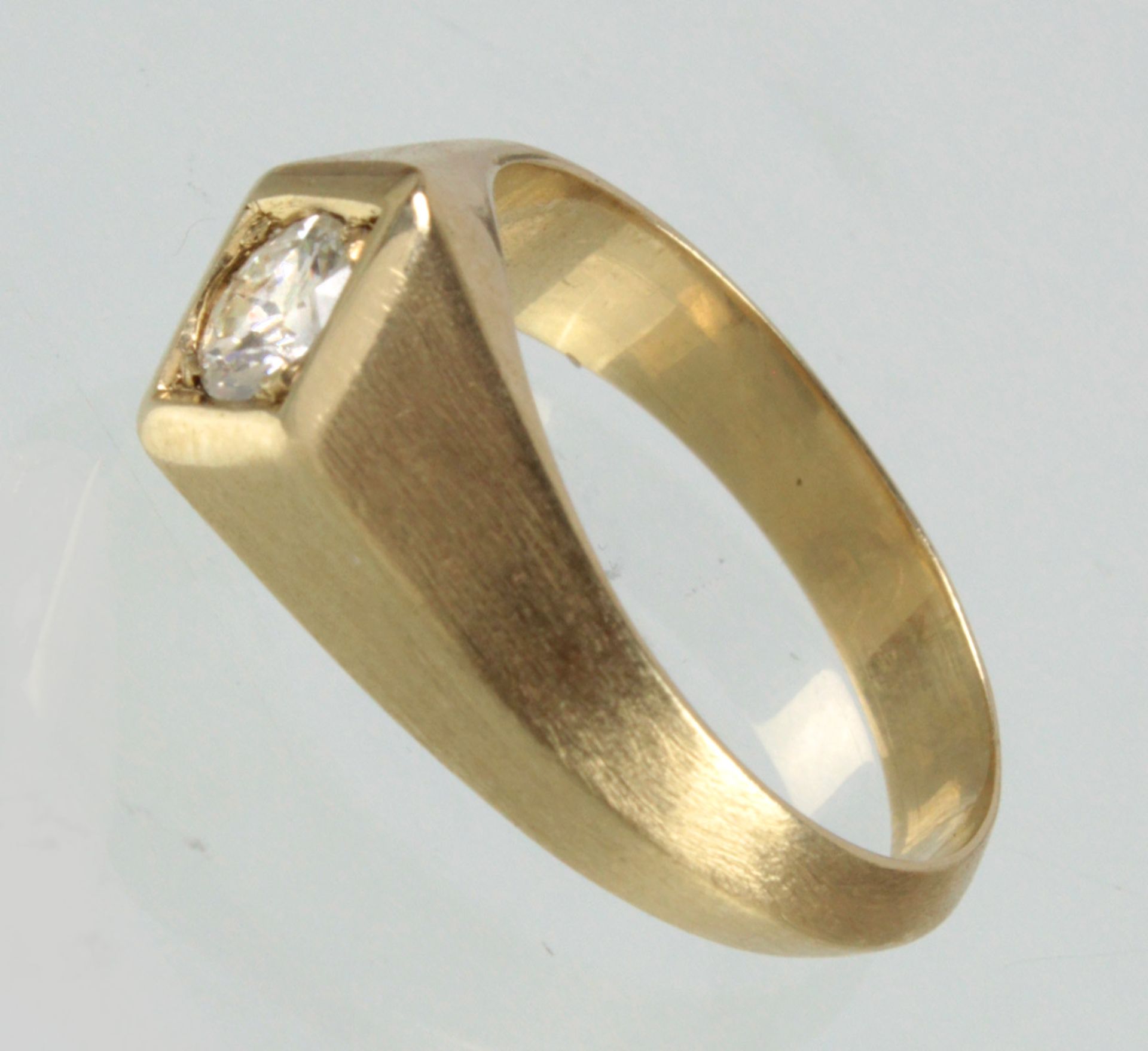 Brillant Solitär Ring 0,52 ct. - GG 585 - Image 3 of 4