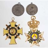 Medaille Militär Verein Osteritz und Kaisermanöver 1888