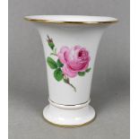 Meissen Trichtervase *Rote Rose*