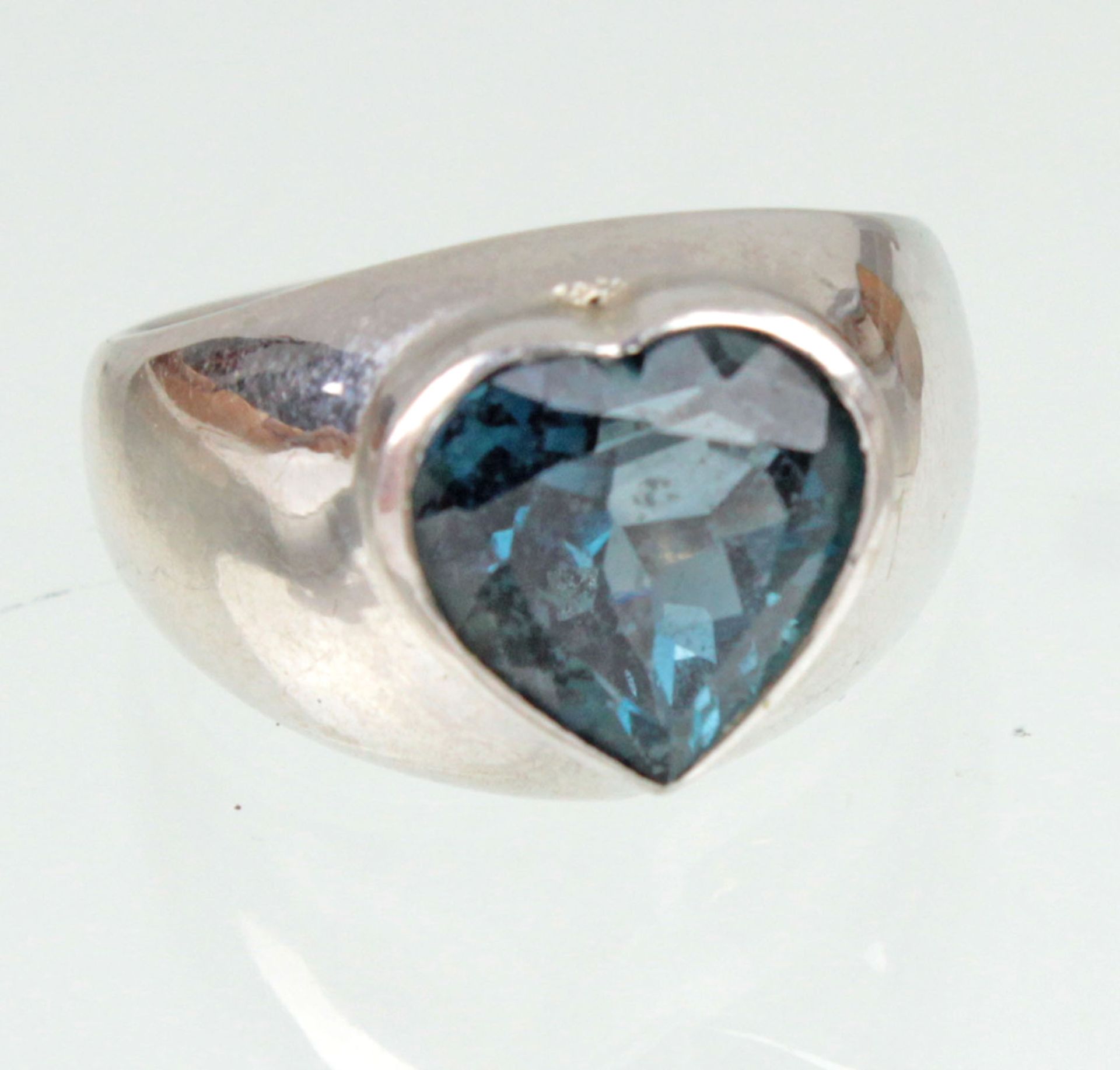 Londonblauer Topas Ring