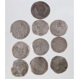 10 Silbermünzen 1577/1806