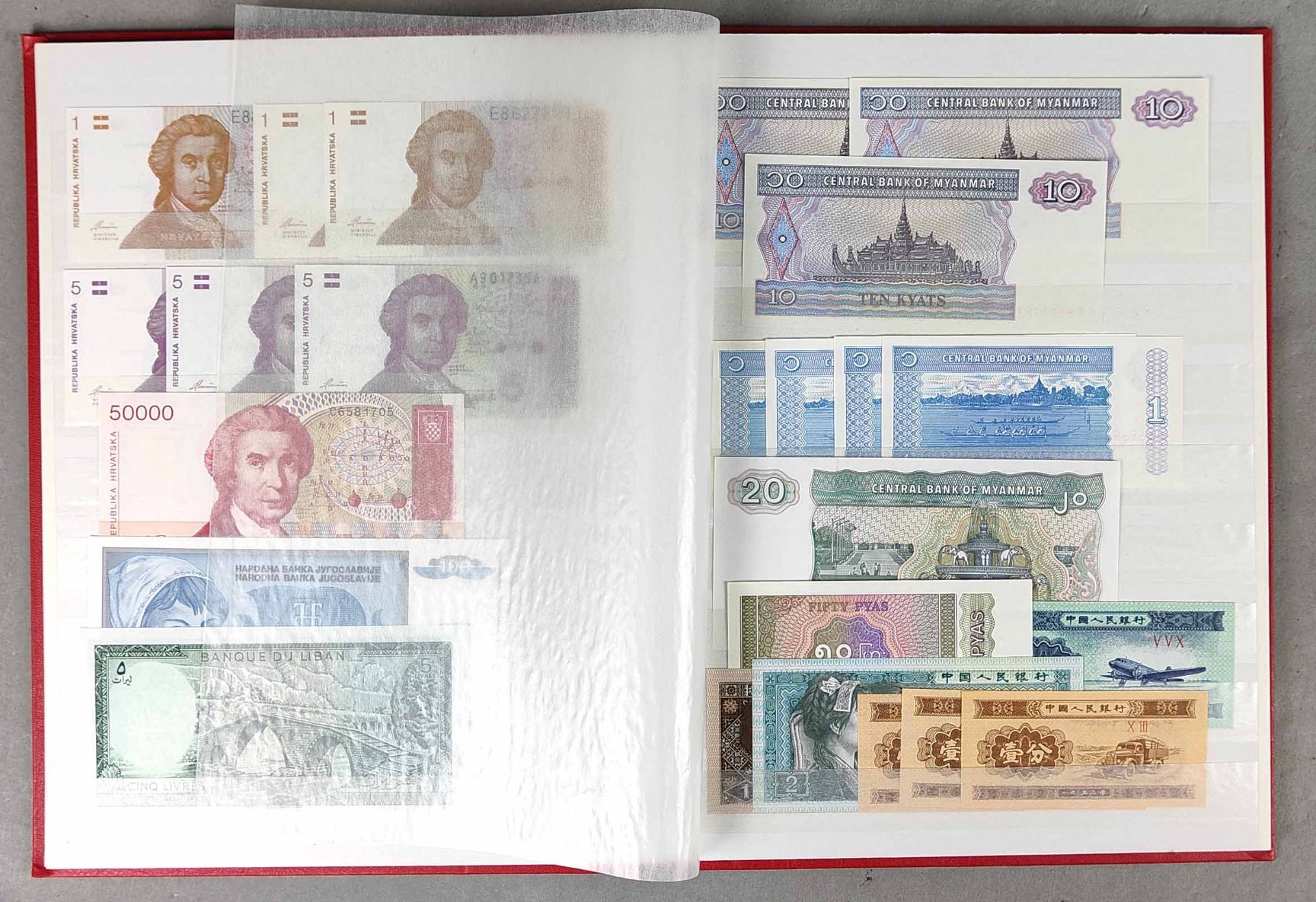 88 Banknoten Ausland - Bild 4 aus 5