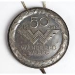 Plakette 50 Jahre Wanderer Werke 1935