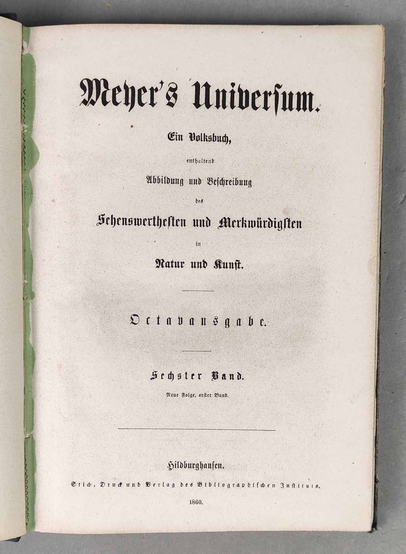 Meyer's Universum 1860