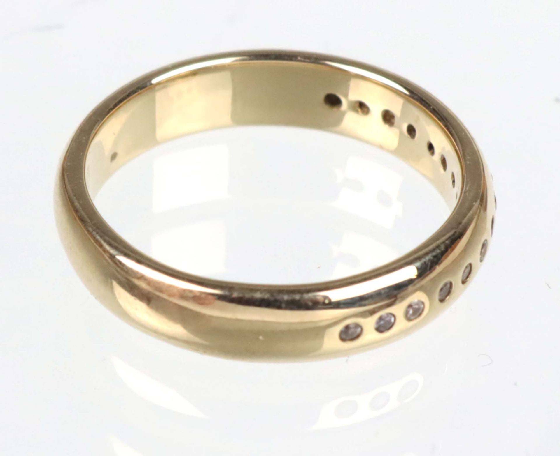 Ring mit weißen Saphiren - GG 375 - Bild 2 aus 3