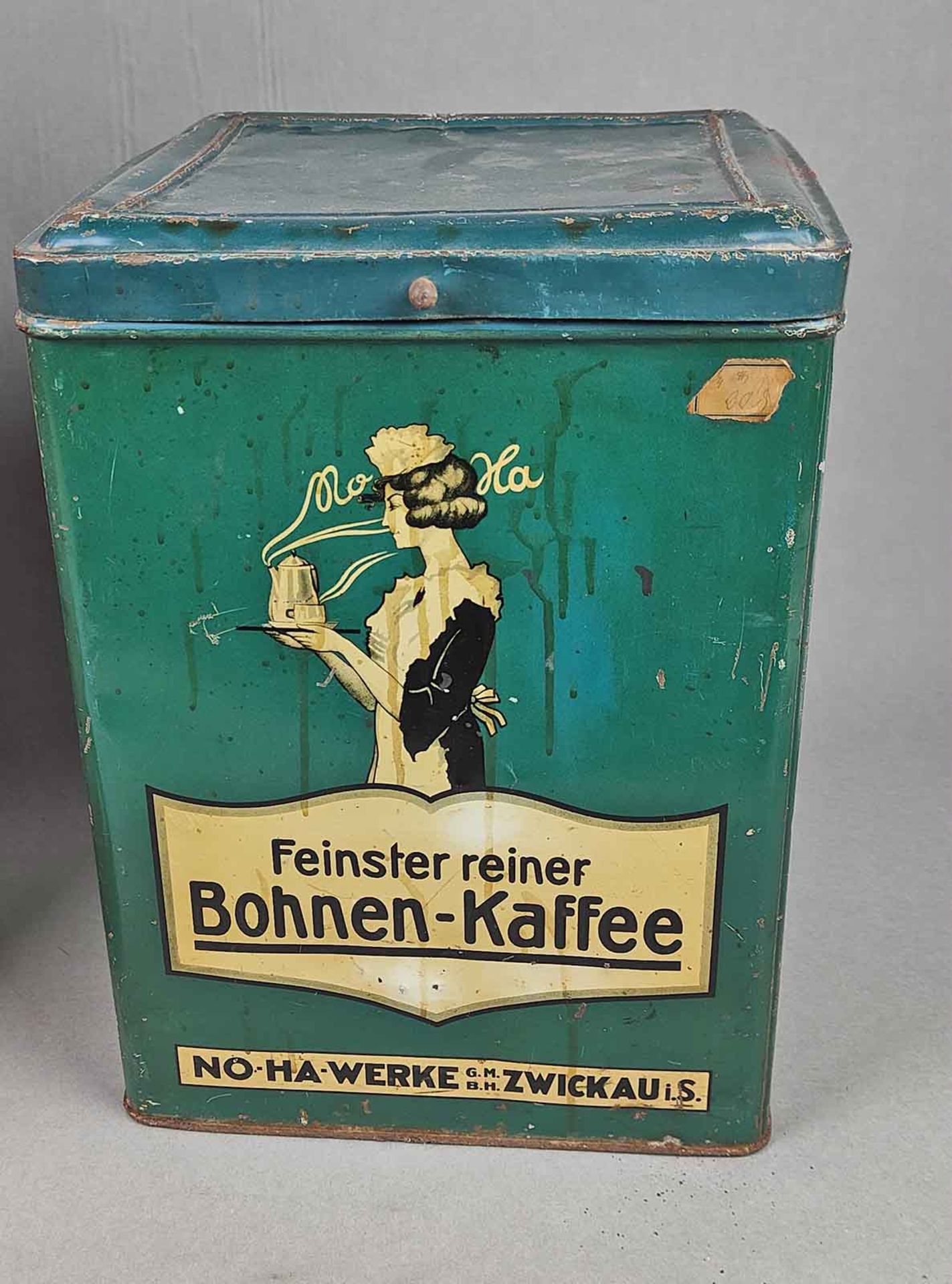 2 Kaffee Behälter NO-HA-Werke 1920er Jahre - Bild 3 aus 4