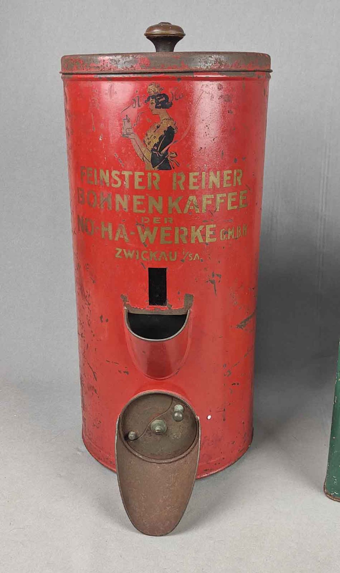 2 Kaffee Behälter NO-HA-Werke 1920er Jahre - Bild 2 aus 4