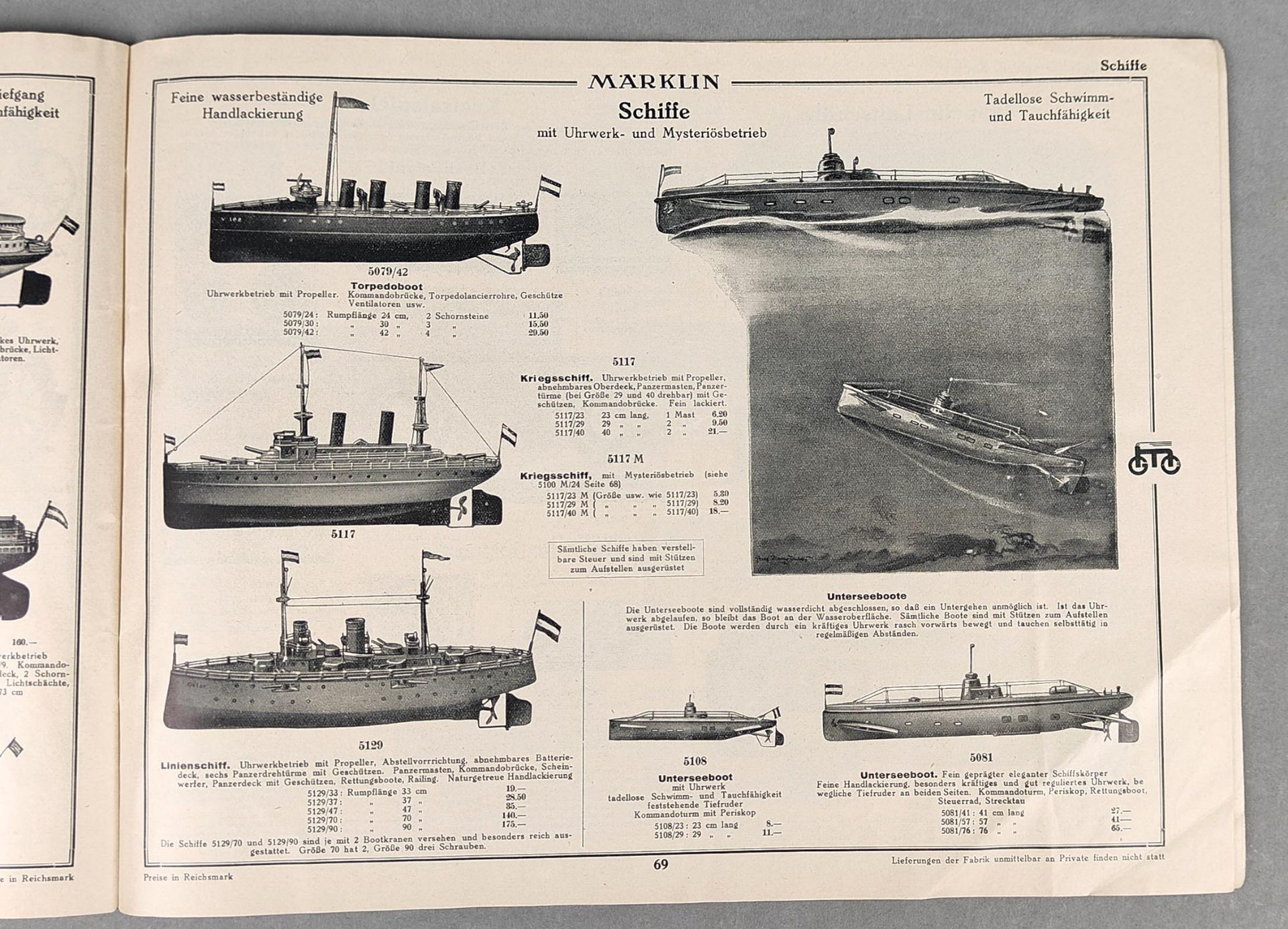 Märklin Katalog D7. 1930 - Bild 2 aus 4