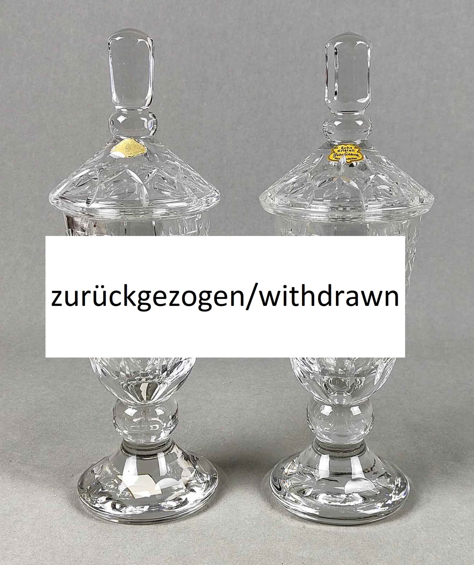 Deckelpokal Paar - zurückgezogen/withdrawn