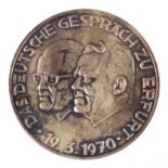 Silbermedaille BRD 1970