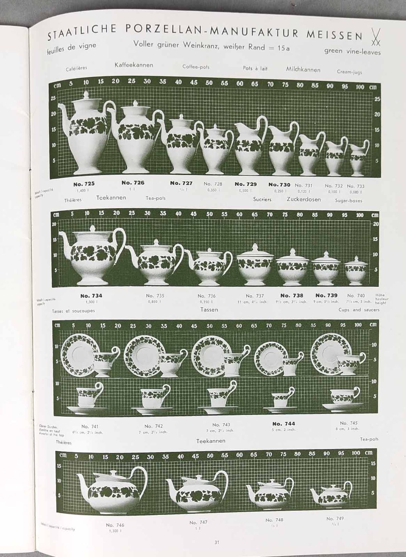 Meissen Katalog Nr. 4 Ausgabe 1939 - Bild 4 aus 4