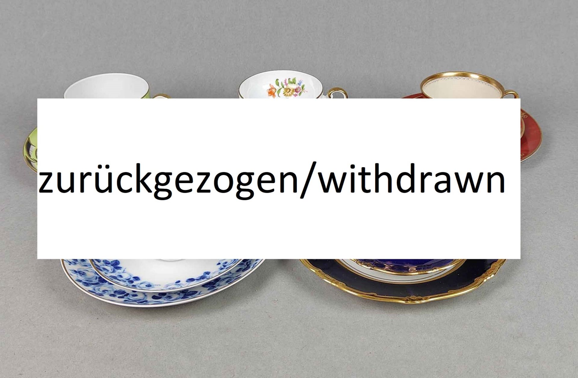 5 Kaffeegedecke - zurückgezogen/withdrawn