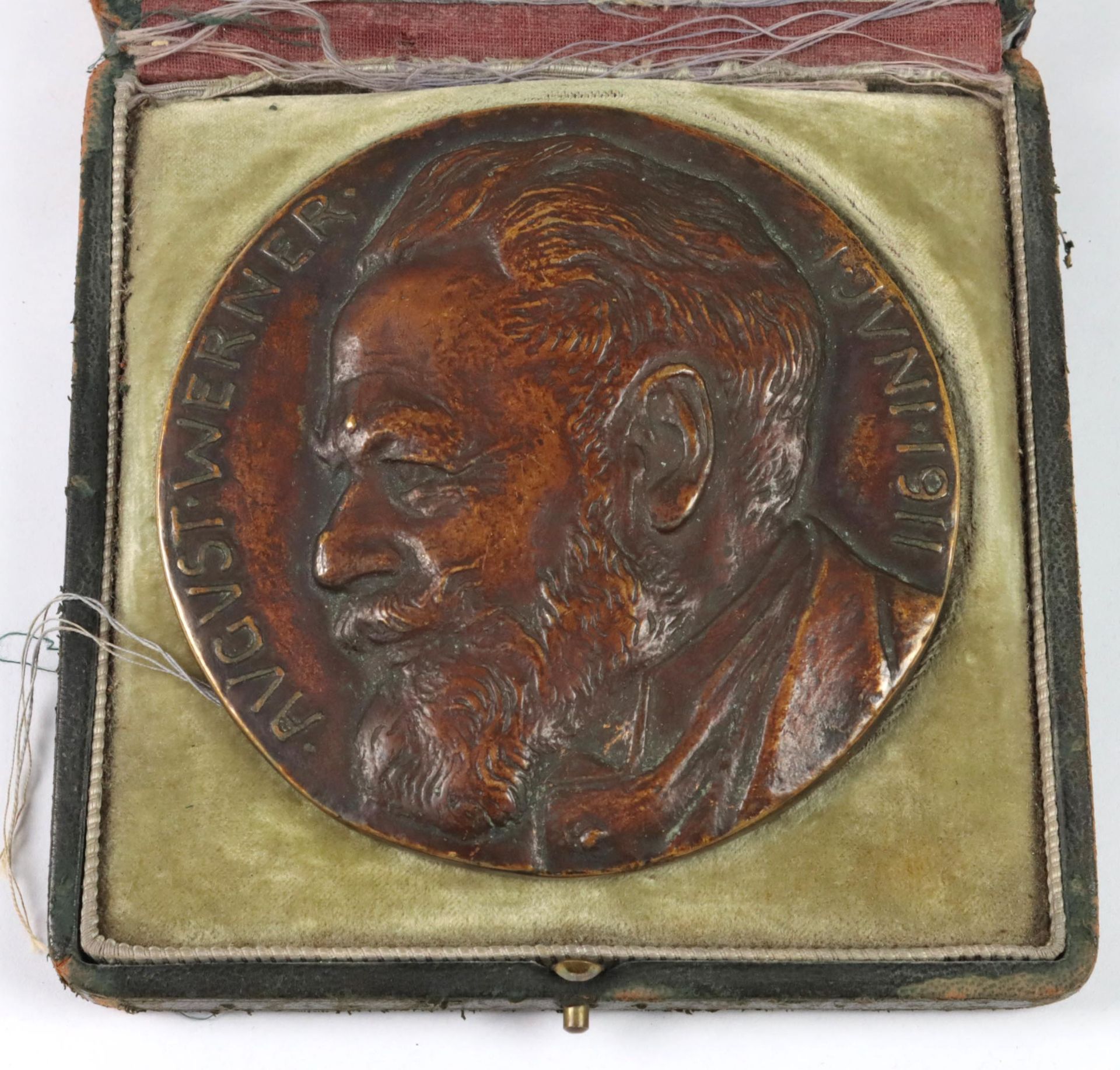 Bronze Medaille August Werner 1886-1911 - Bild 2 aus 3