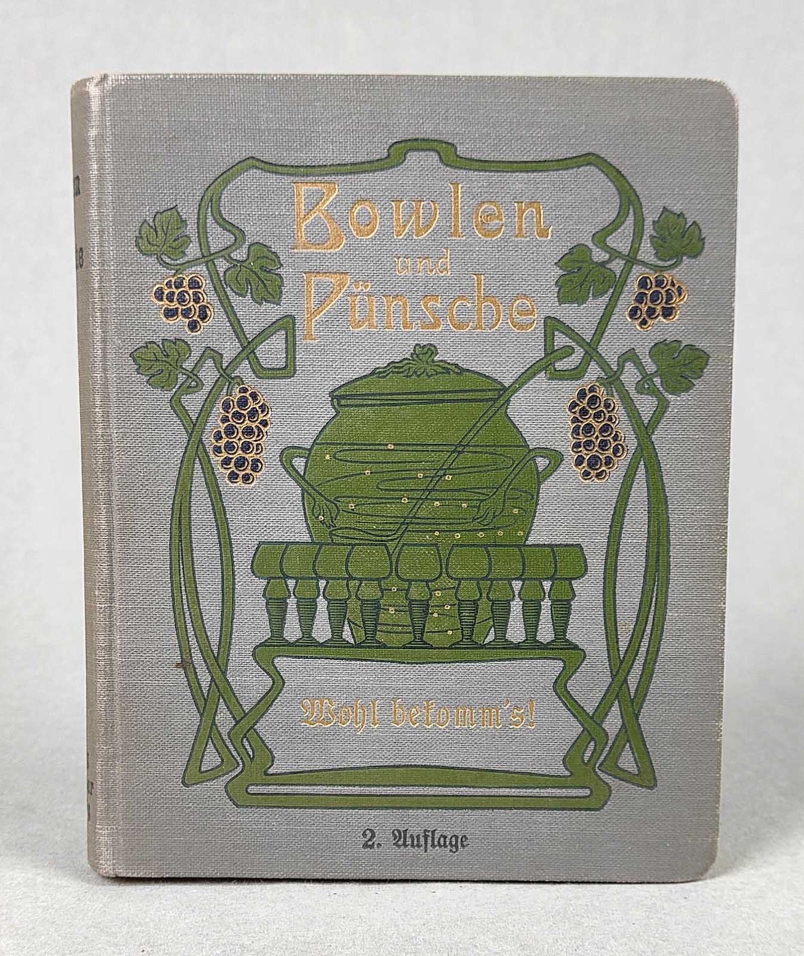 Jugendstil Buch *Bowlen und Pünsche*