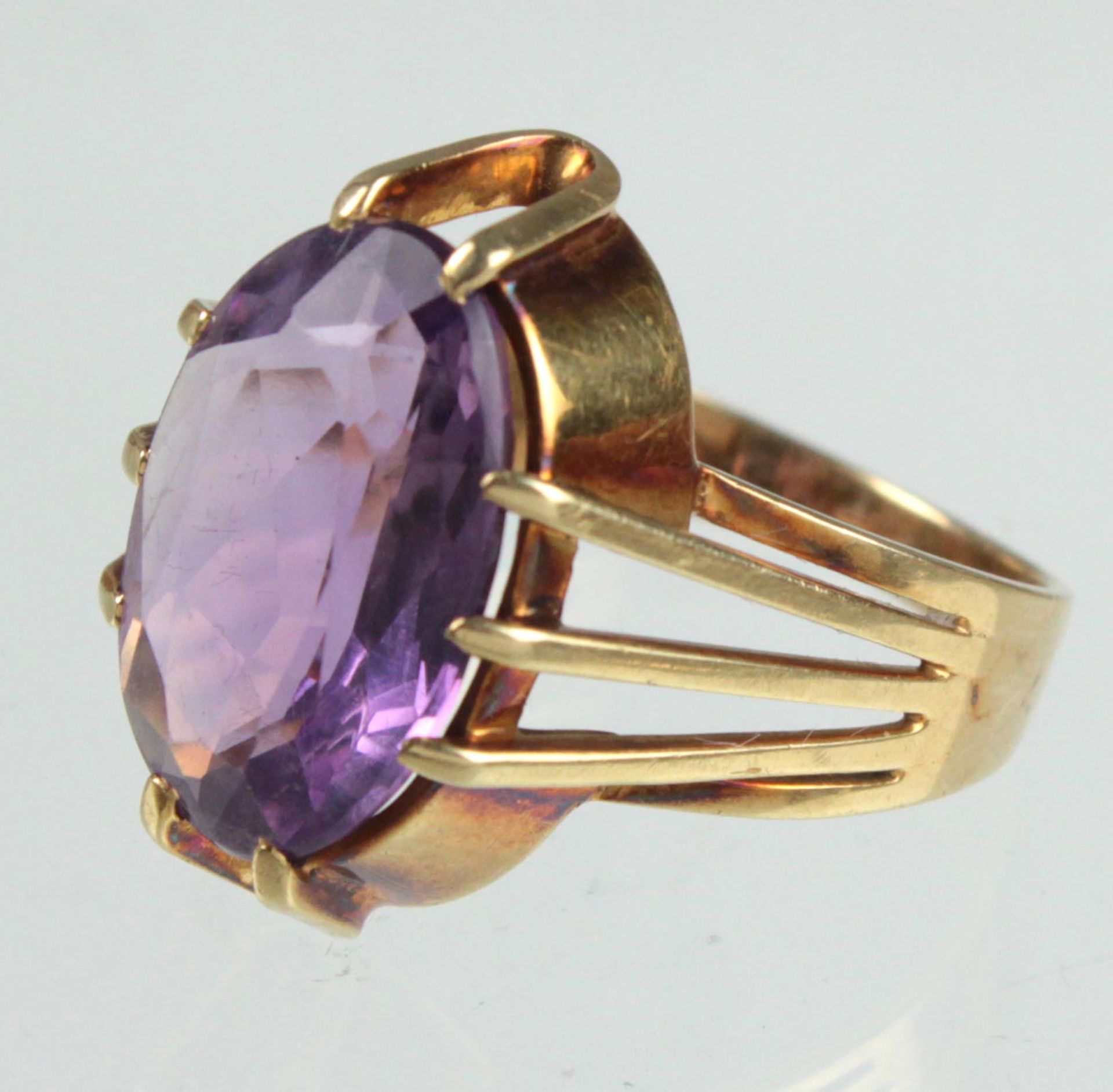 Amethyst Ring - GG 585 - Image 2 of 2