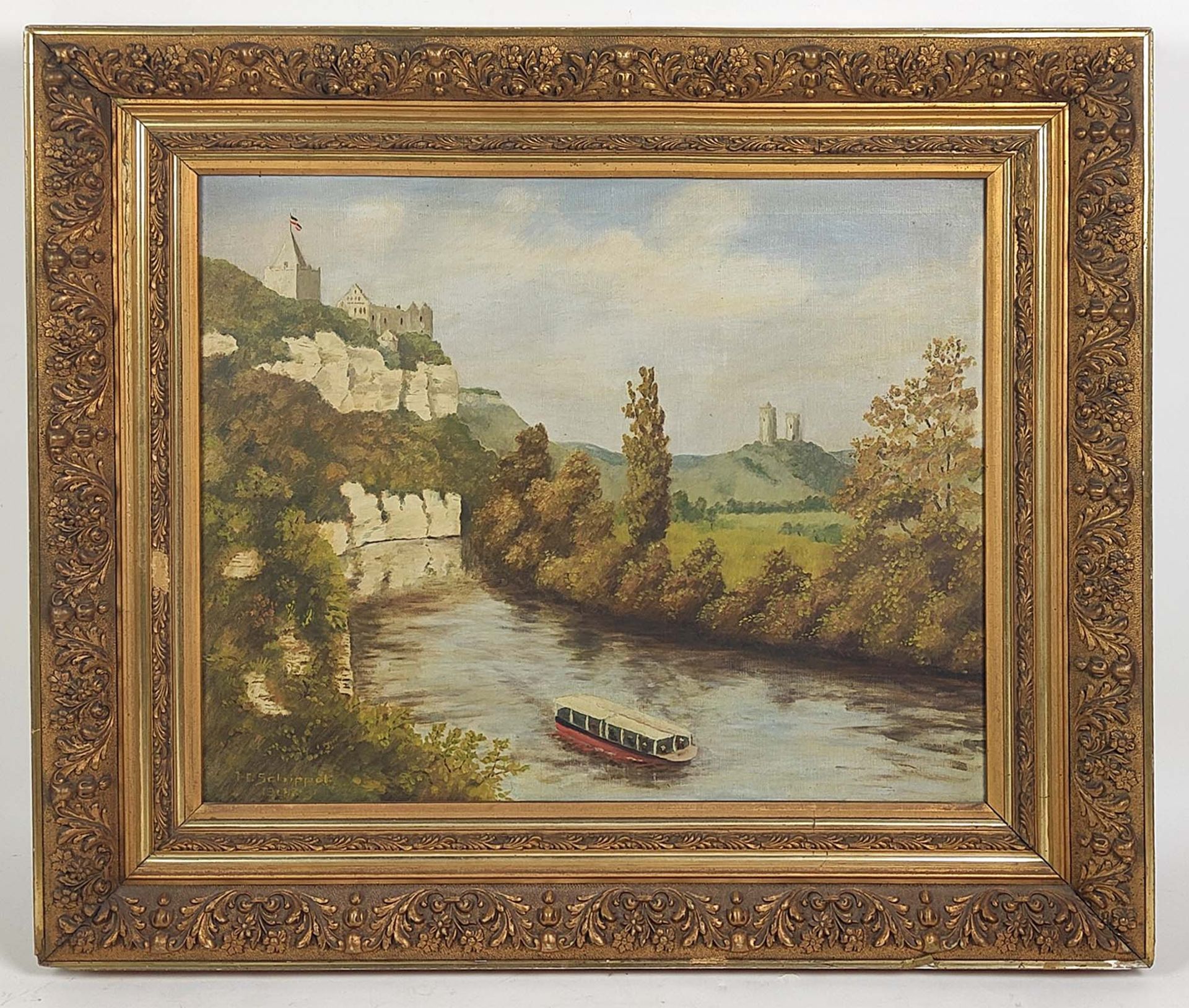 An der Saale - Schüppel, H. 1907