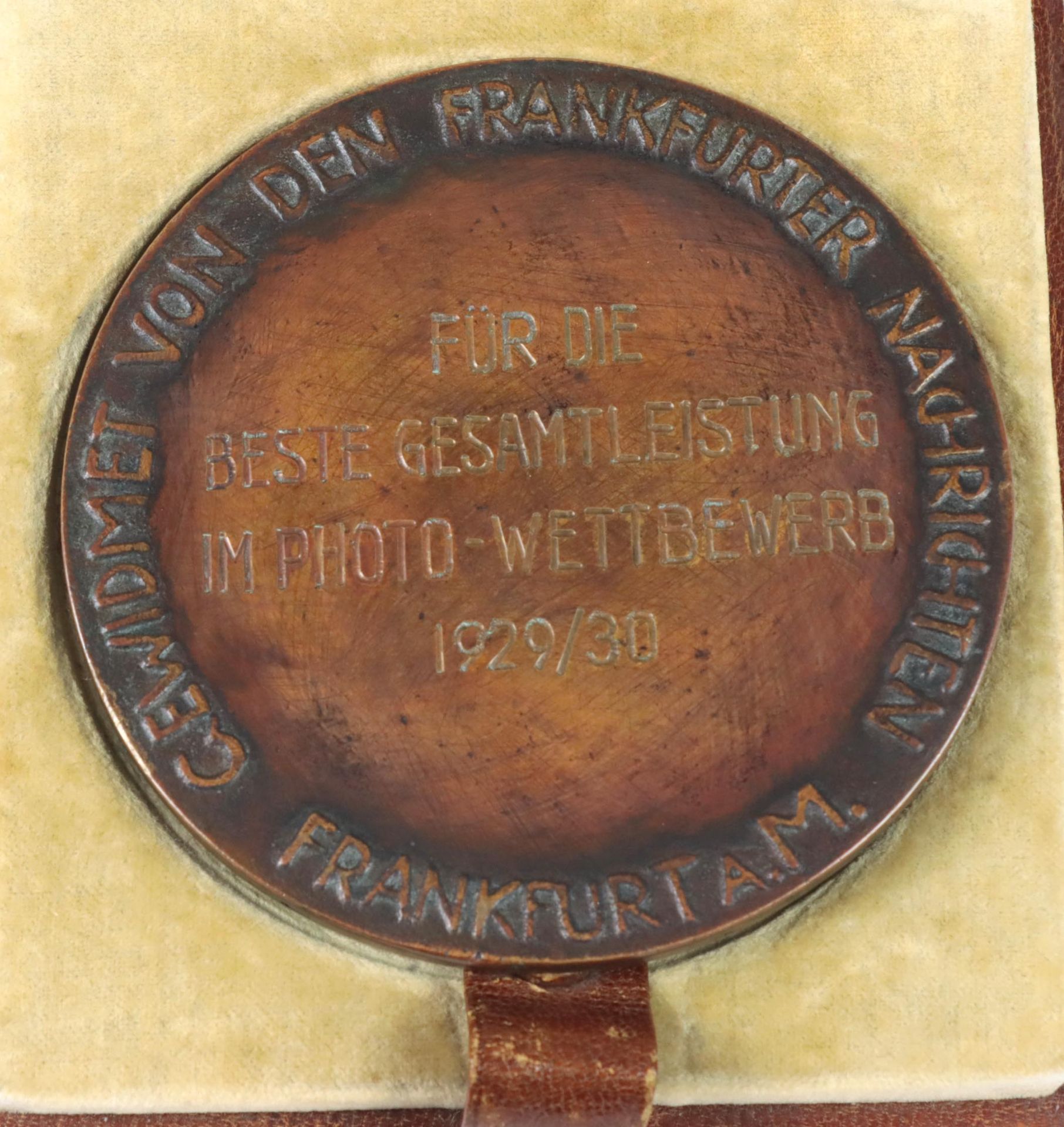 Bronze Medaille Photo Wettbewerb 1929/30 - Bild 2 aus 4