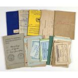 Mitgliedskarten und Ausweise ab 1913