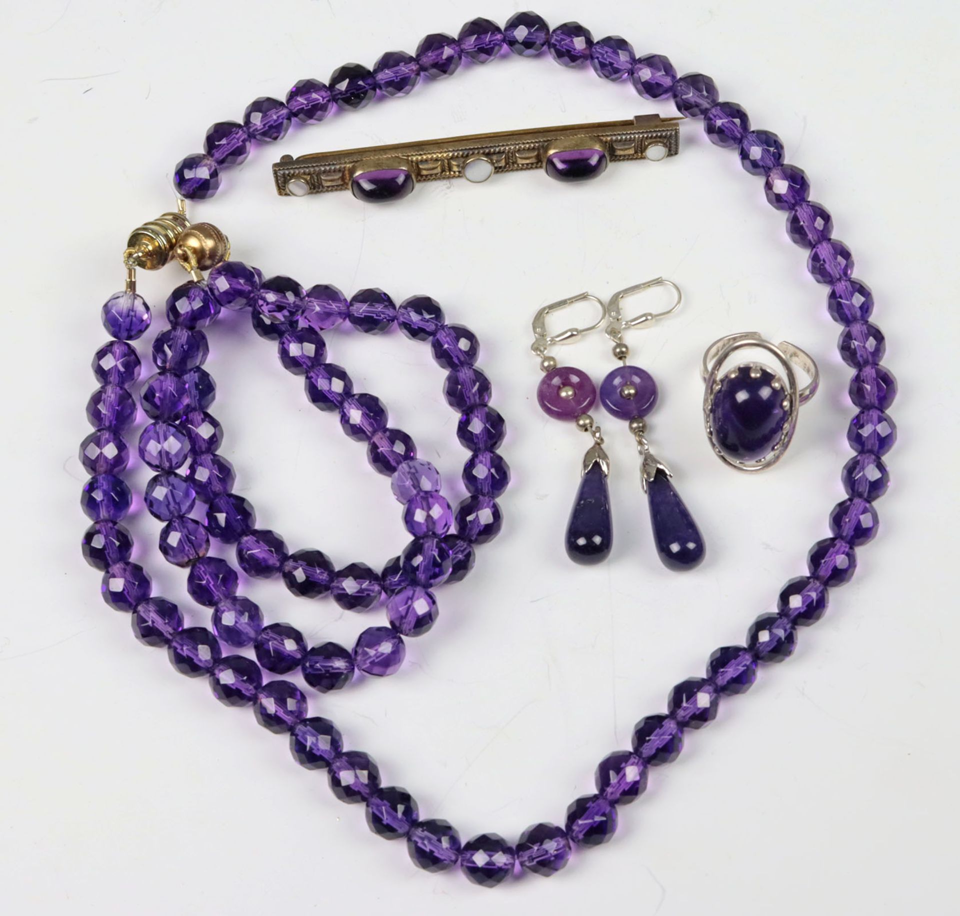 Posten Amethyst Schmuck u.a.