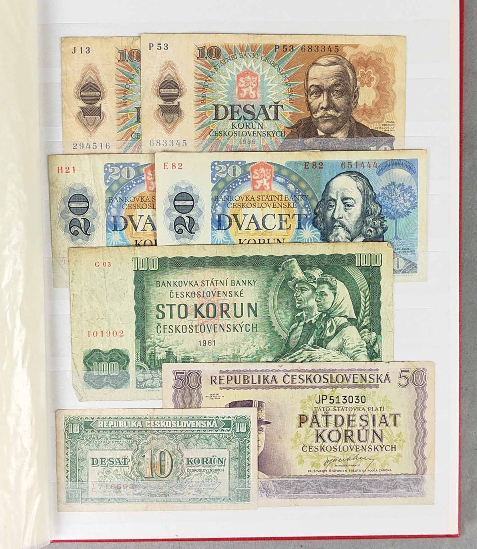 88 Banknoten Ausland