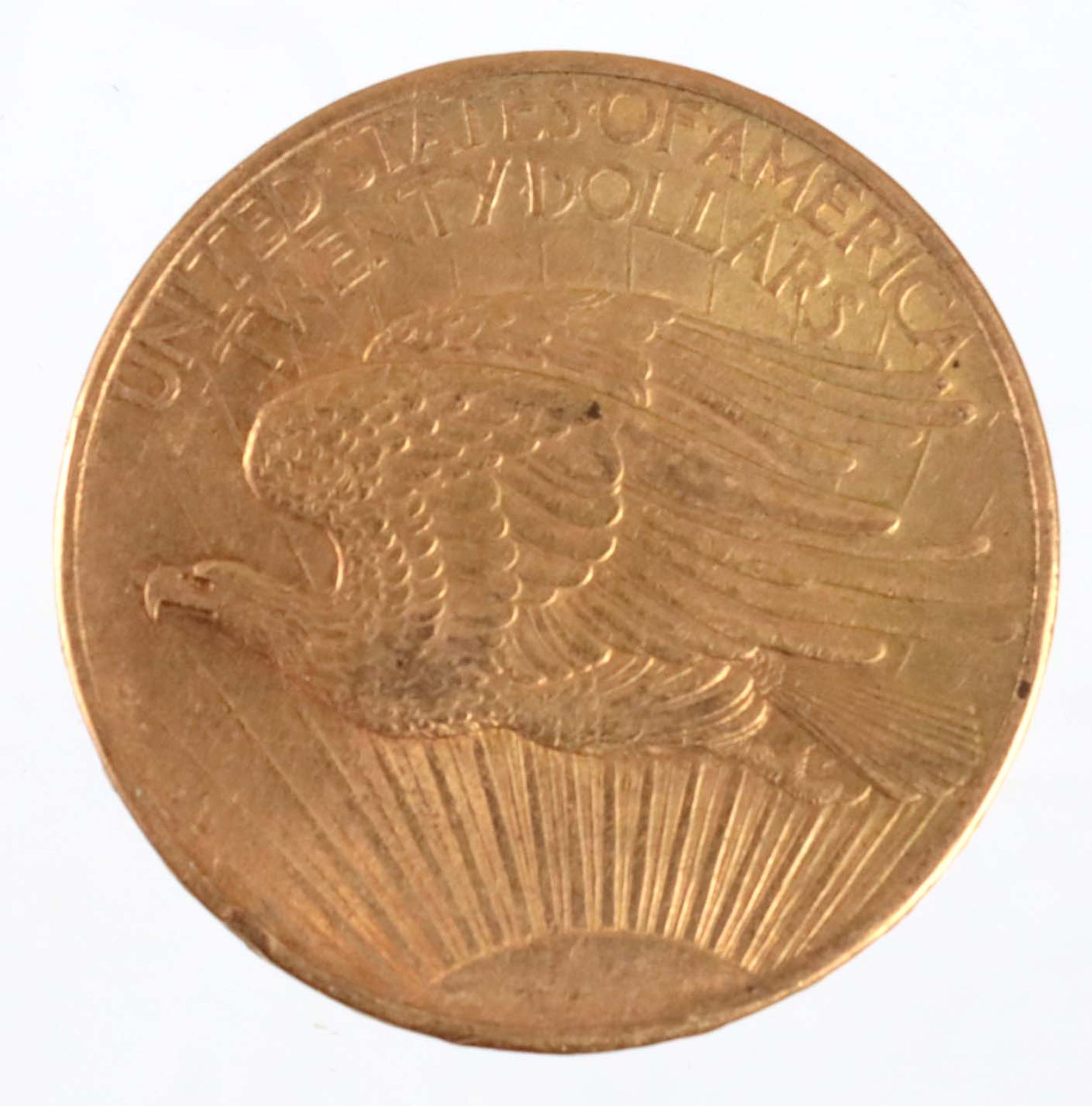 20 Dollar Gold 1908 - Image 2 of 2