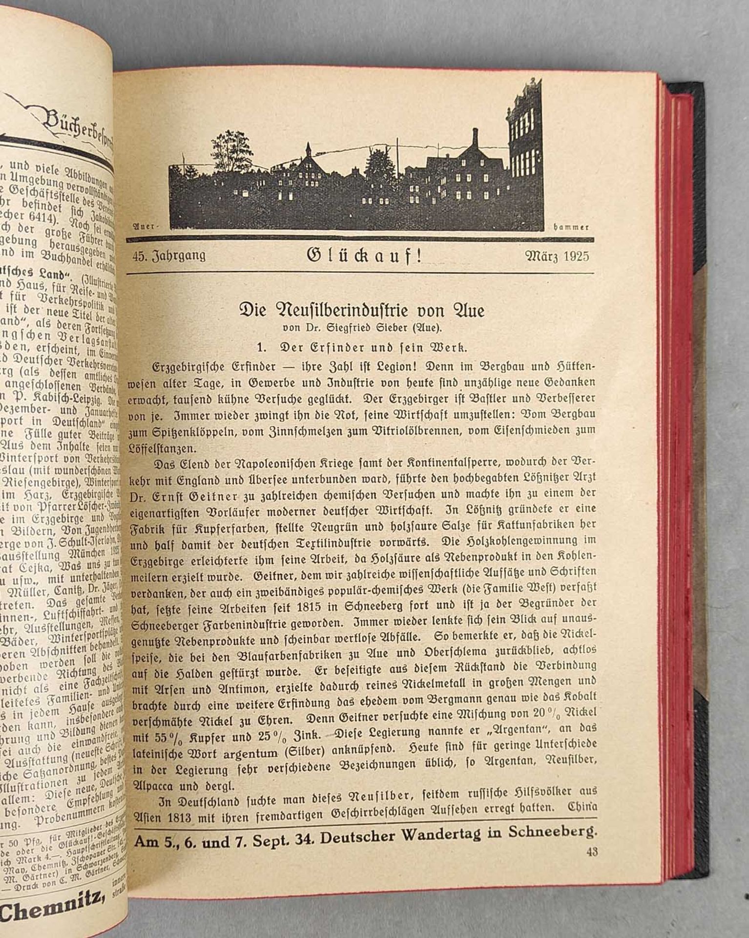 Glück Auf! 1924/26 - Image 2 of 3
