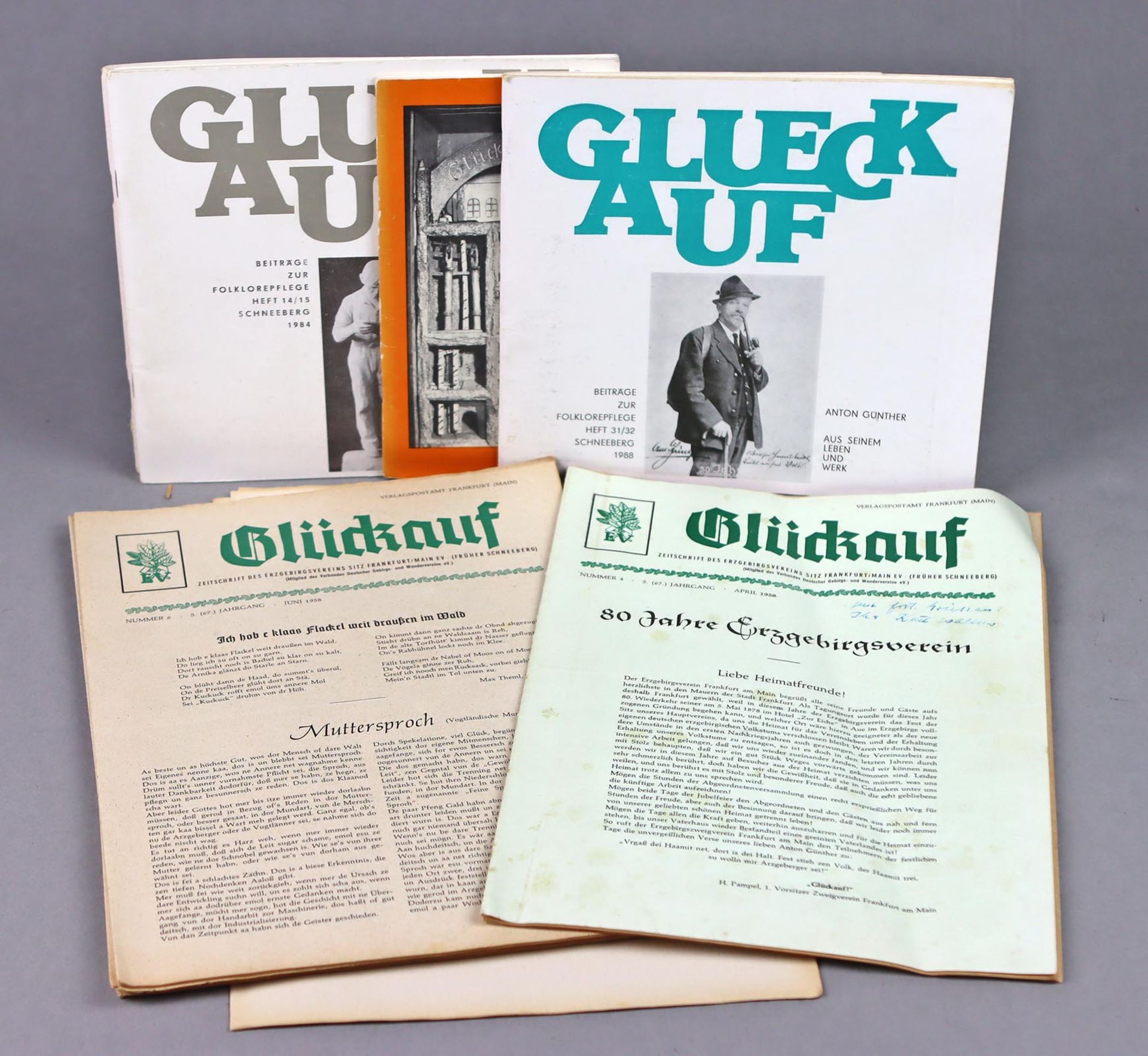 Posten Glückauf 1958 bis 1988