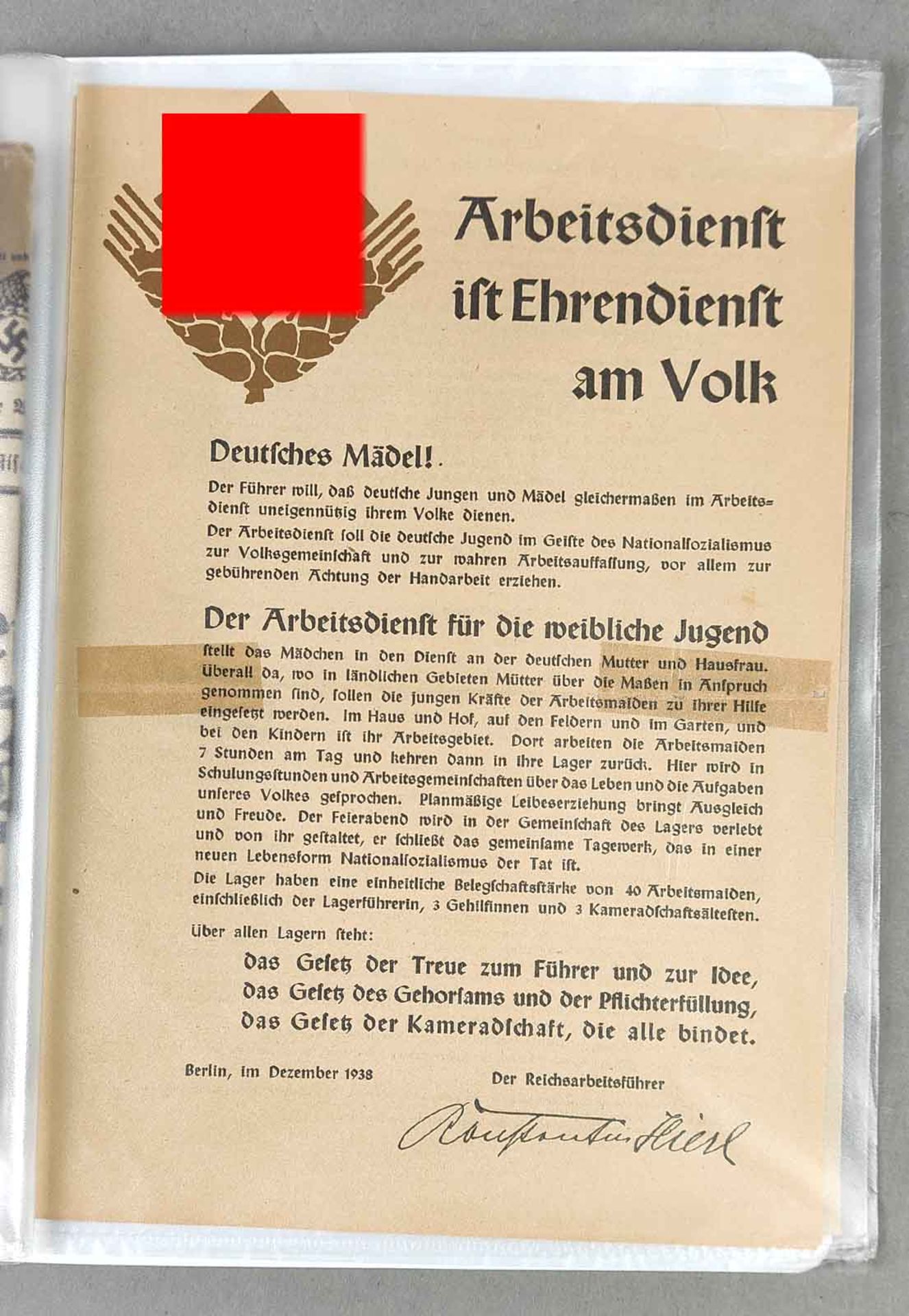 Posten Zeitungen 1933 - Bild 3 aus 3