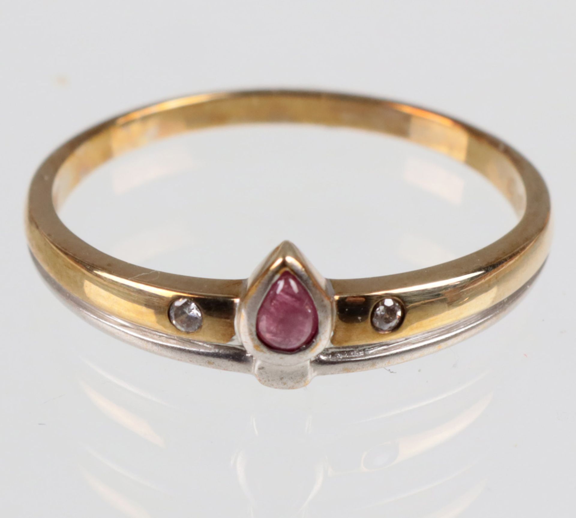 Rubin Ring mit Zirkonia - GG 333