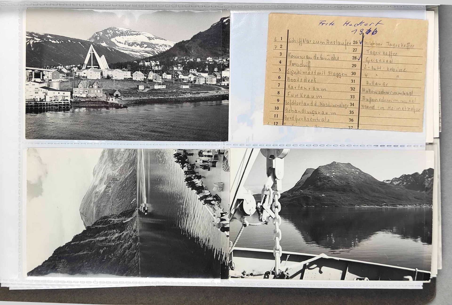 FDGB Nordlandreise mit der Fritz Heckert 1966 - Bild 3 aus 22