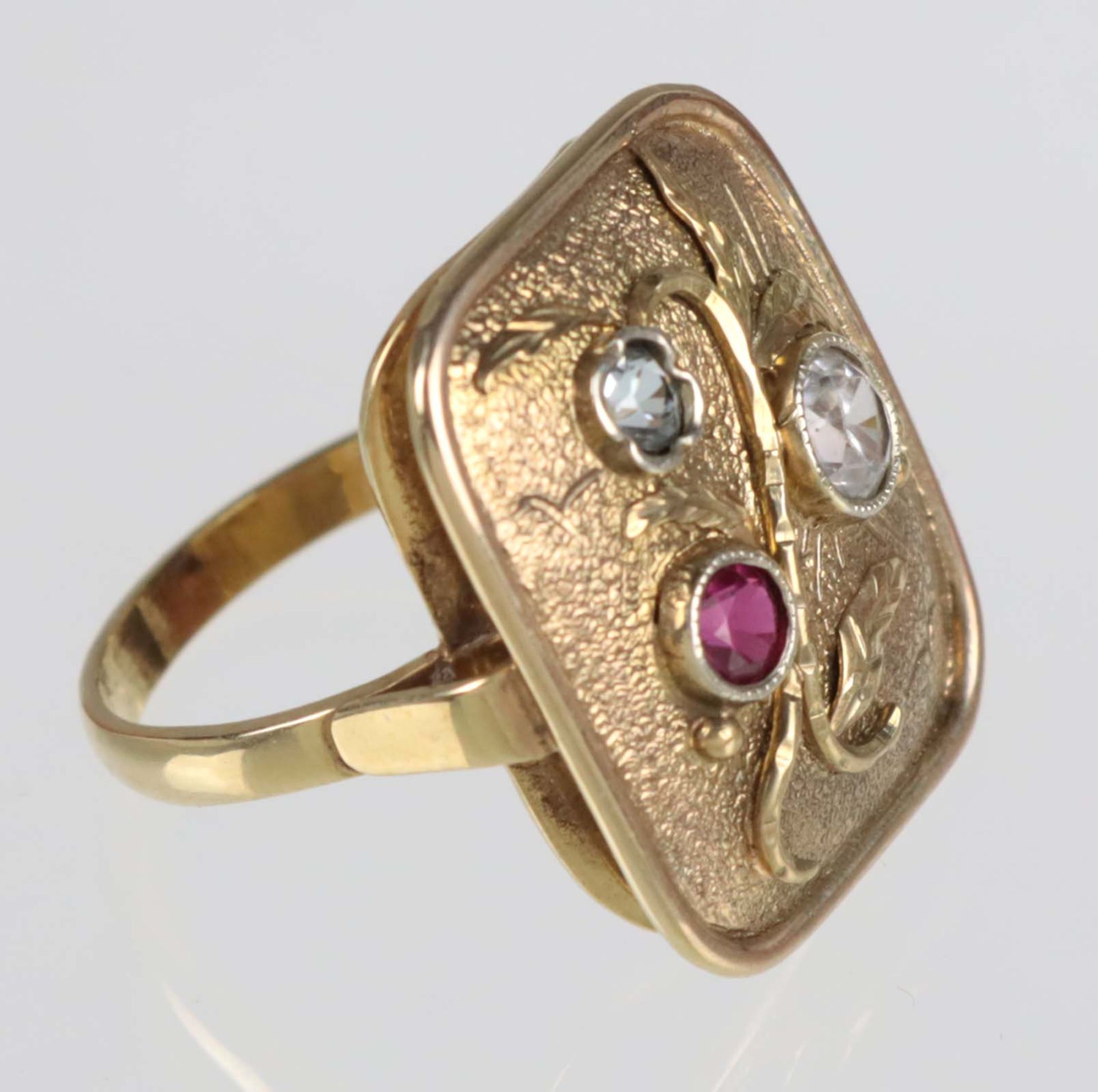 Damen Ring mit Besatz - GG 333 - Bild 2 aus 2