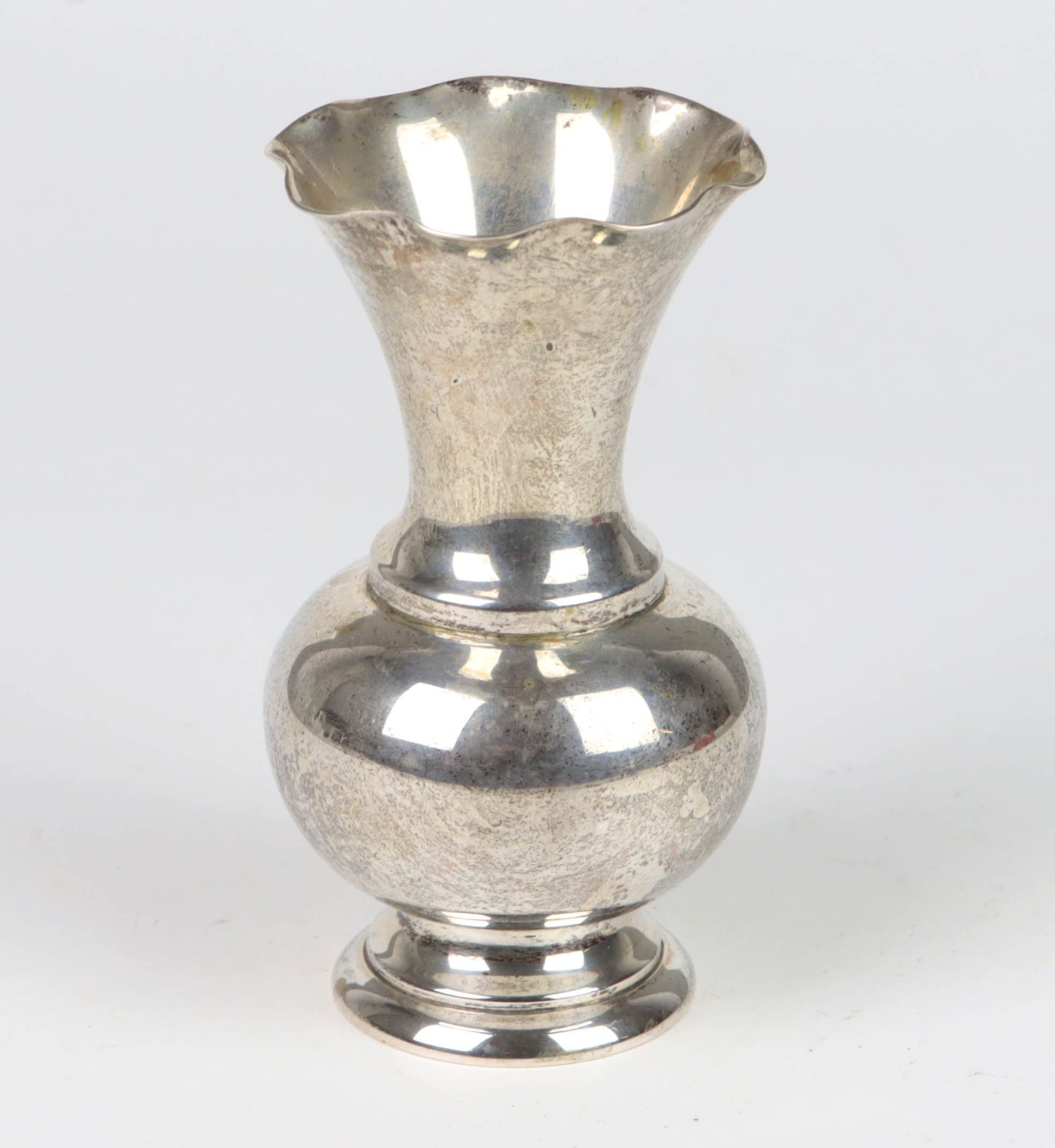 Trichter Vase - Silber