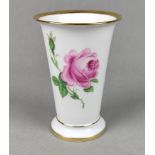 Meissen Trichtervase *Rote Rose*