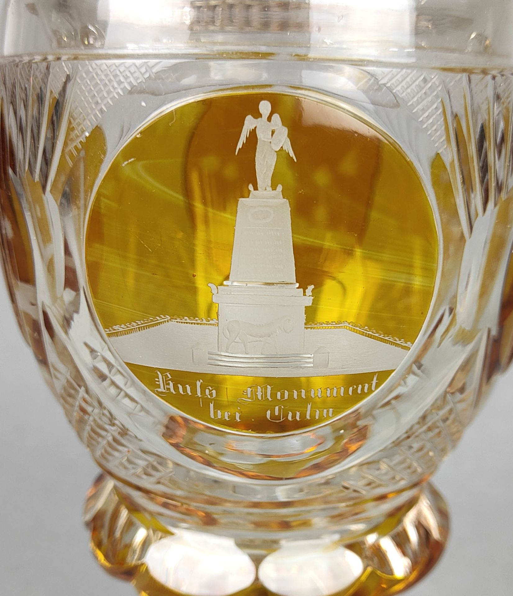 Biedermeier Deckelpokal 1842 - Image 4 of 7