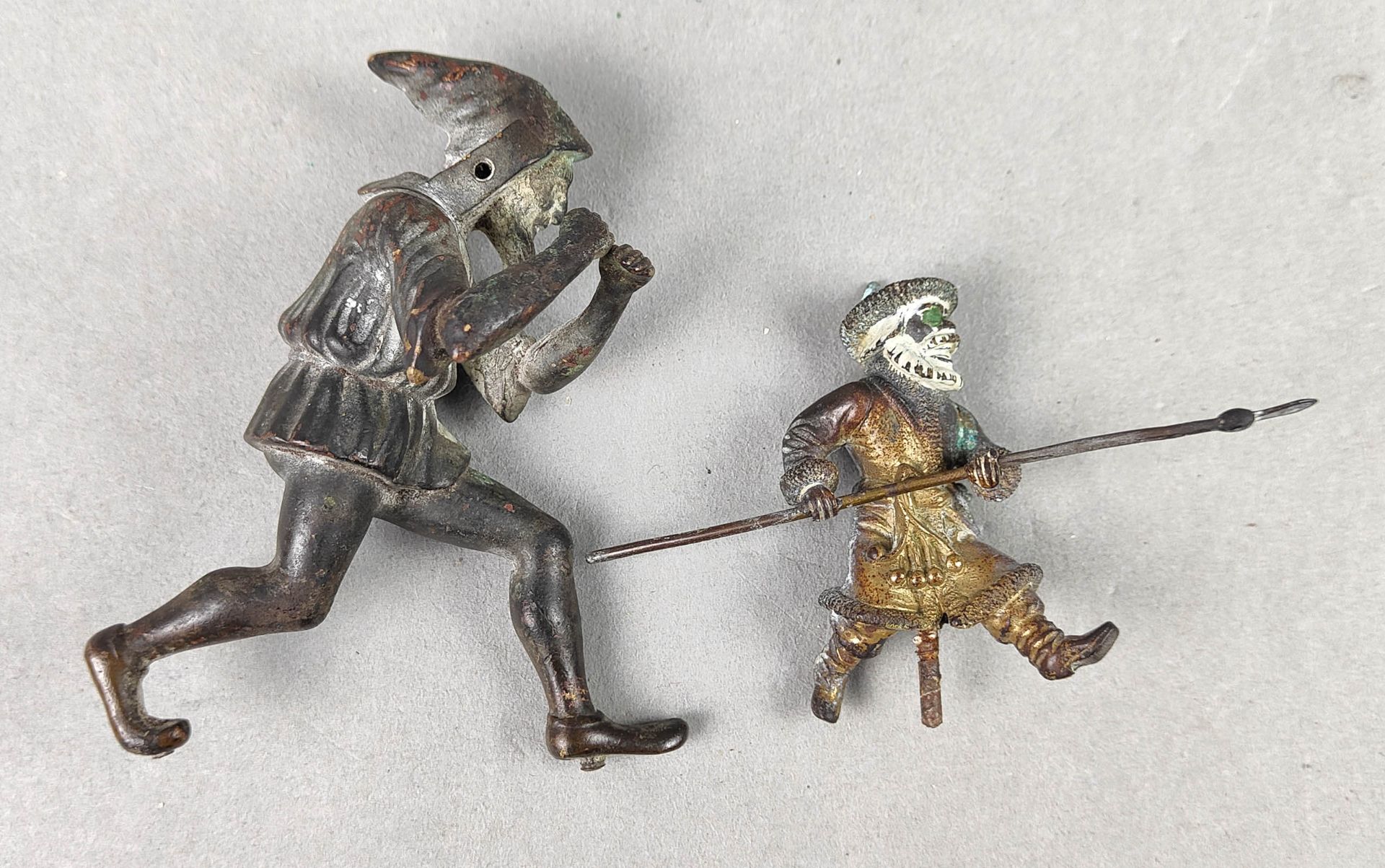 2 Bronze Miniaturen