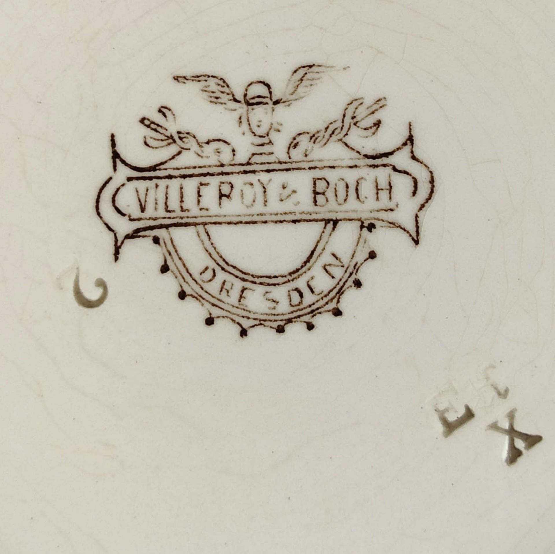 Villeroy & Boch Kanne 1920er Jahre - Bild 3 aus 3