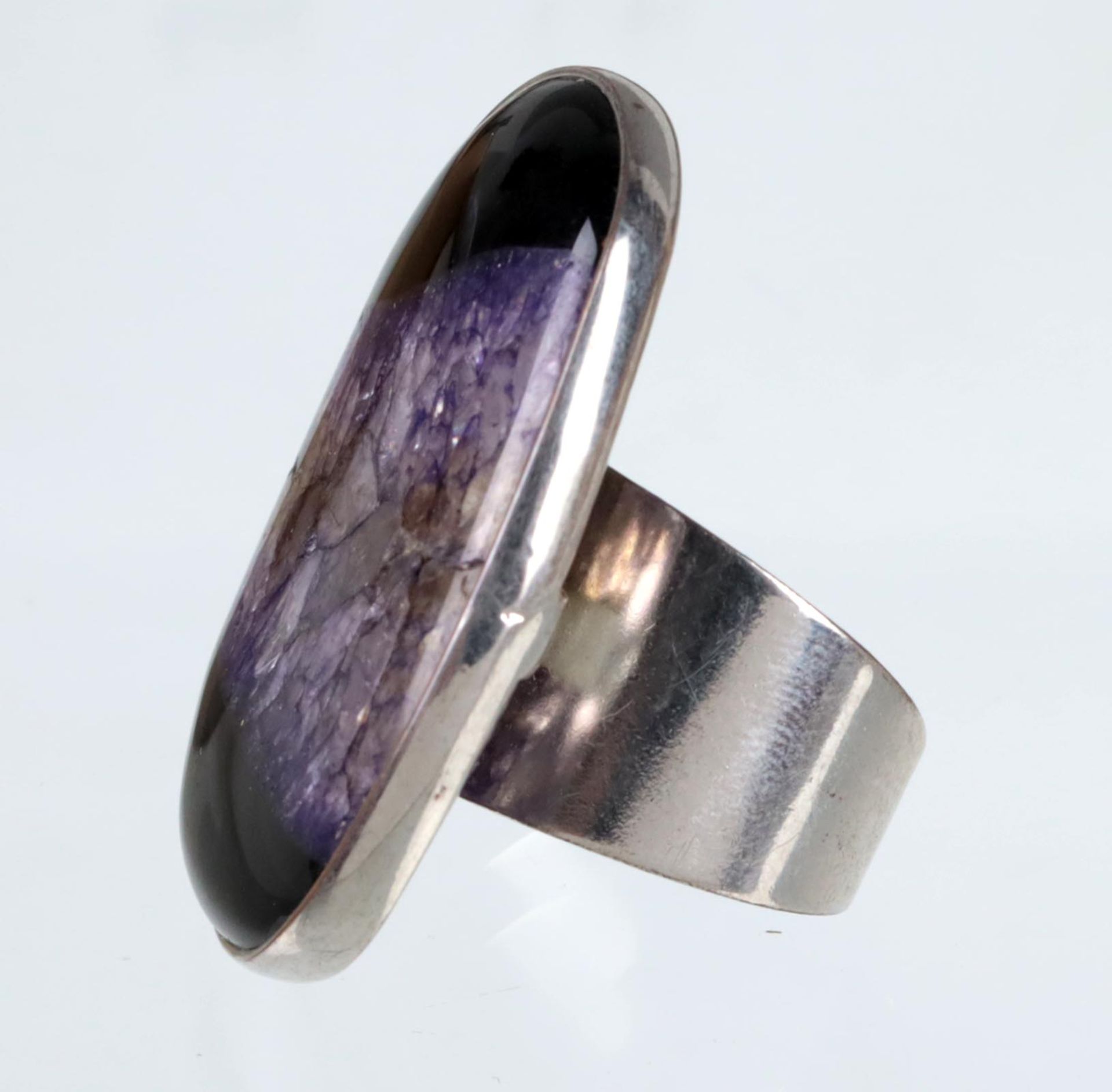 Statement Amethyst Ring - Bild 2 aus 2