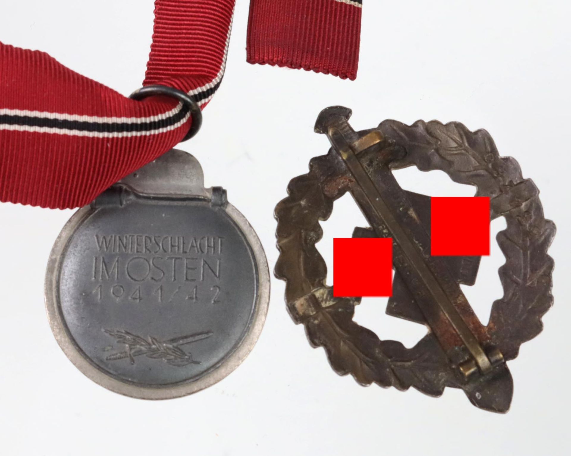 Sportabzeichen und Winterschlacht Medaille - Bild 2 aus 2