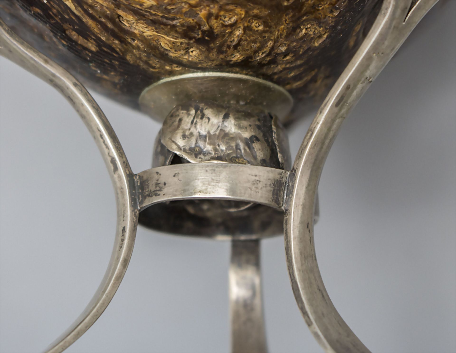 Kokosnuss-Pokal / A coconut cup, Friedrich Proll, Kassel, um 1830 - Bild 13 aus 15