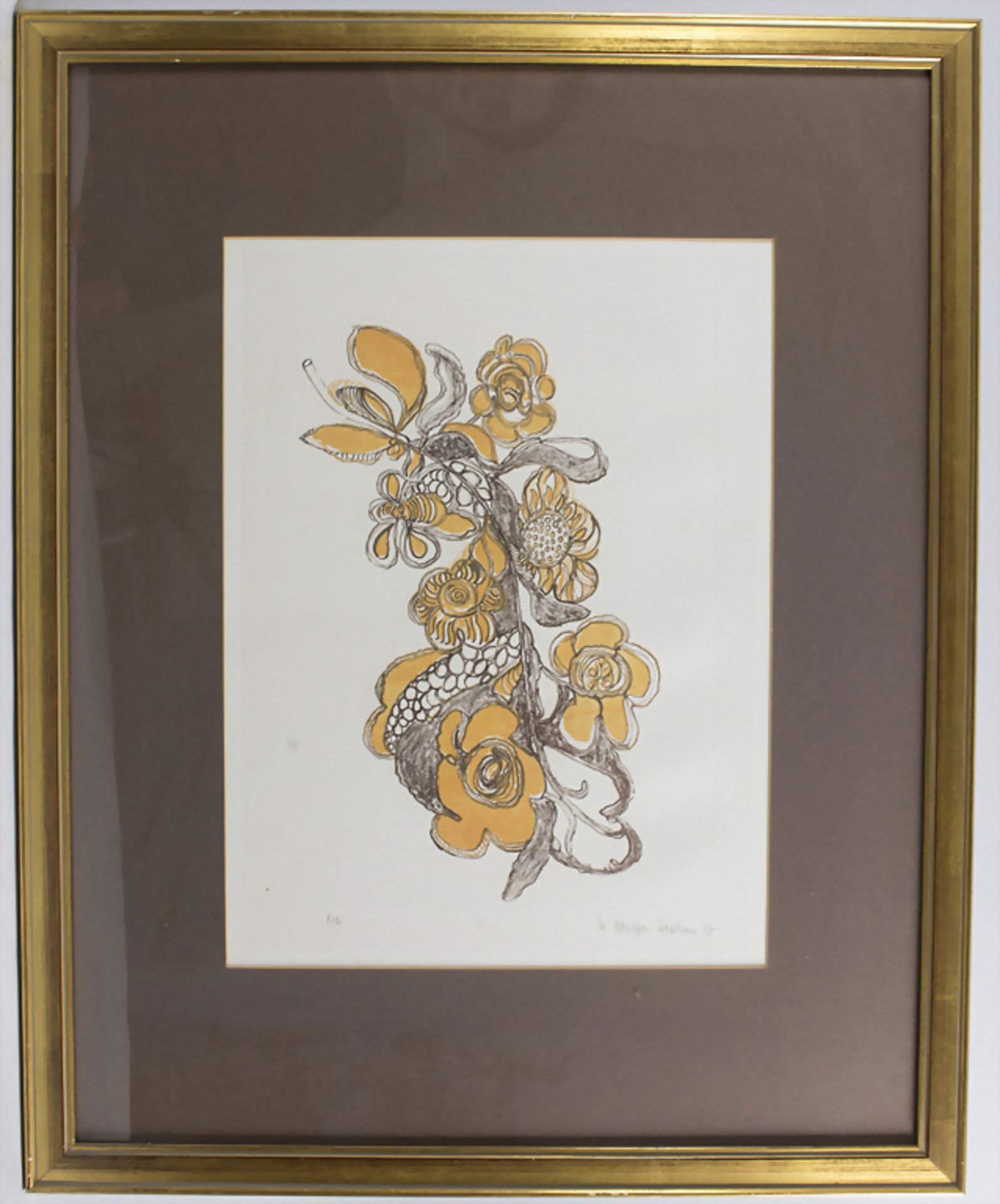 Maria Pfeiffer-Stephan (1908-1978), 'Blumen' / 'Flowers', 1977 - Image 2 of 4