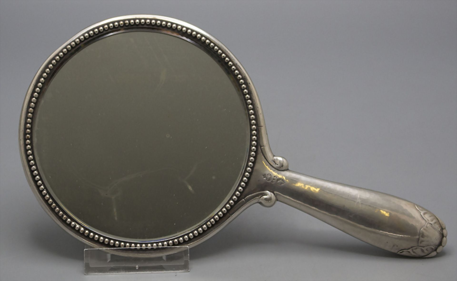 Handspiegel / A silver hand mirror, Georg Jensen, Dänemark / Denmark, 1925-32