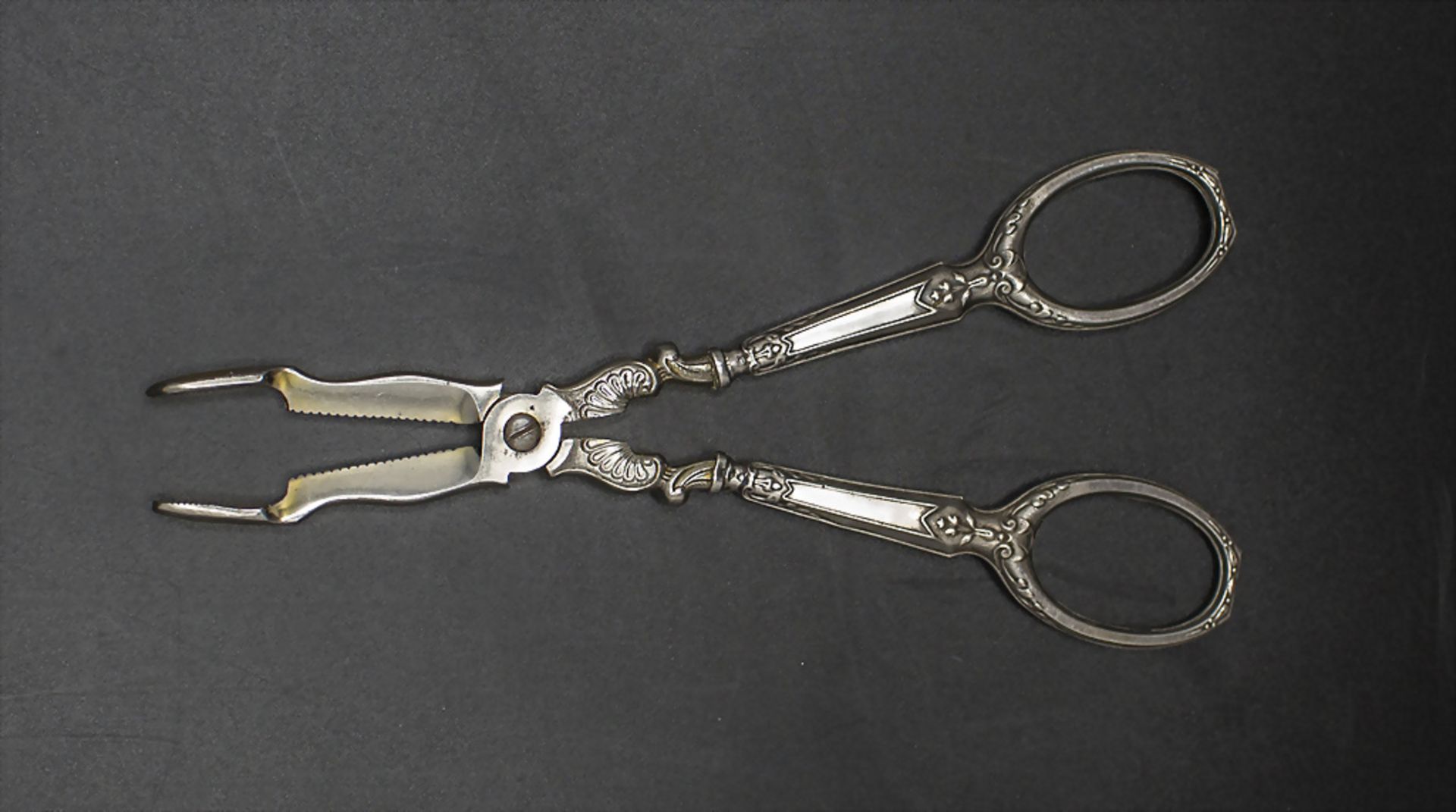 Zuckerzange / Silver sugar tongs, Frankreich, Anfang 20. Jh.