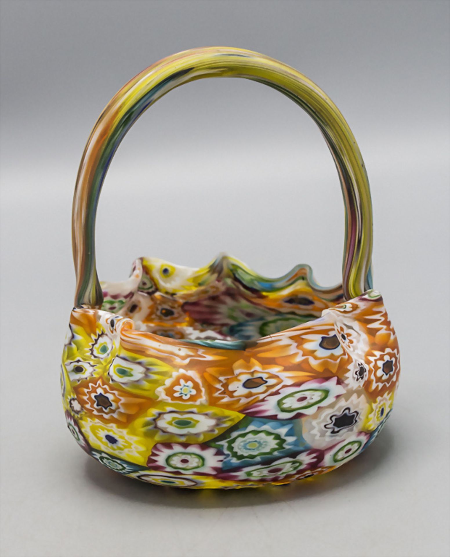 Jugendstil Henkelschale / An Art Nouveau vase with handles, Fratelli Toso, Murano, um 1910