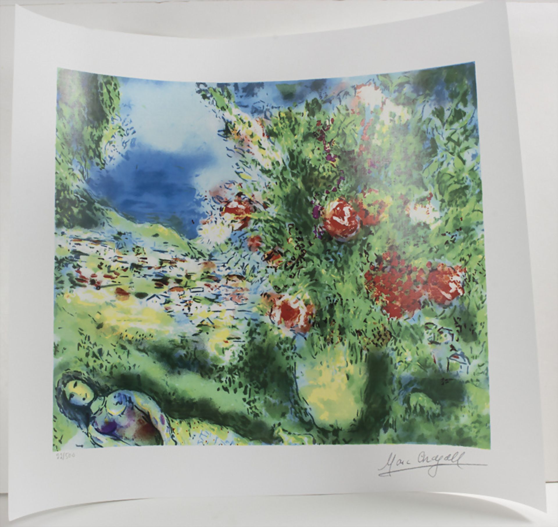 Marc Chagall (1887-1985), 'Flowers' / 'Blumen', 20. Jh. - Image 2 of 4