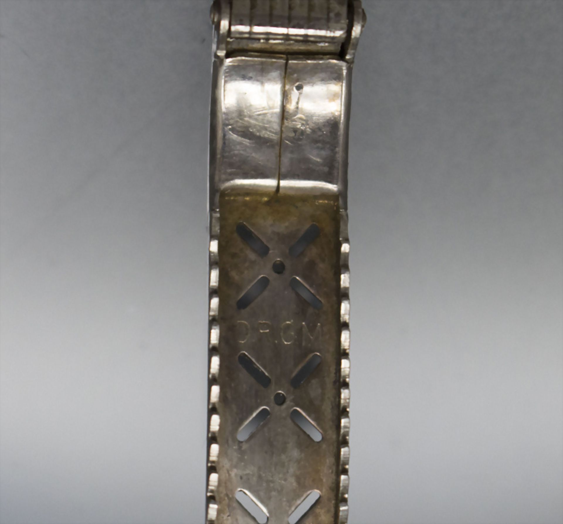 Jugendstil Clip in Silber / A silver Art Nouveau clip, wohl Frankreich, um 1900 - Bild 3 aus 3