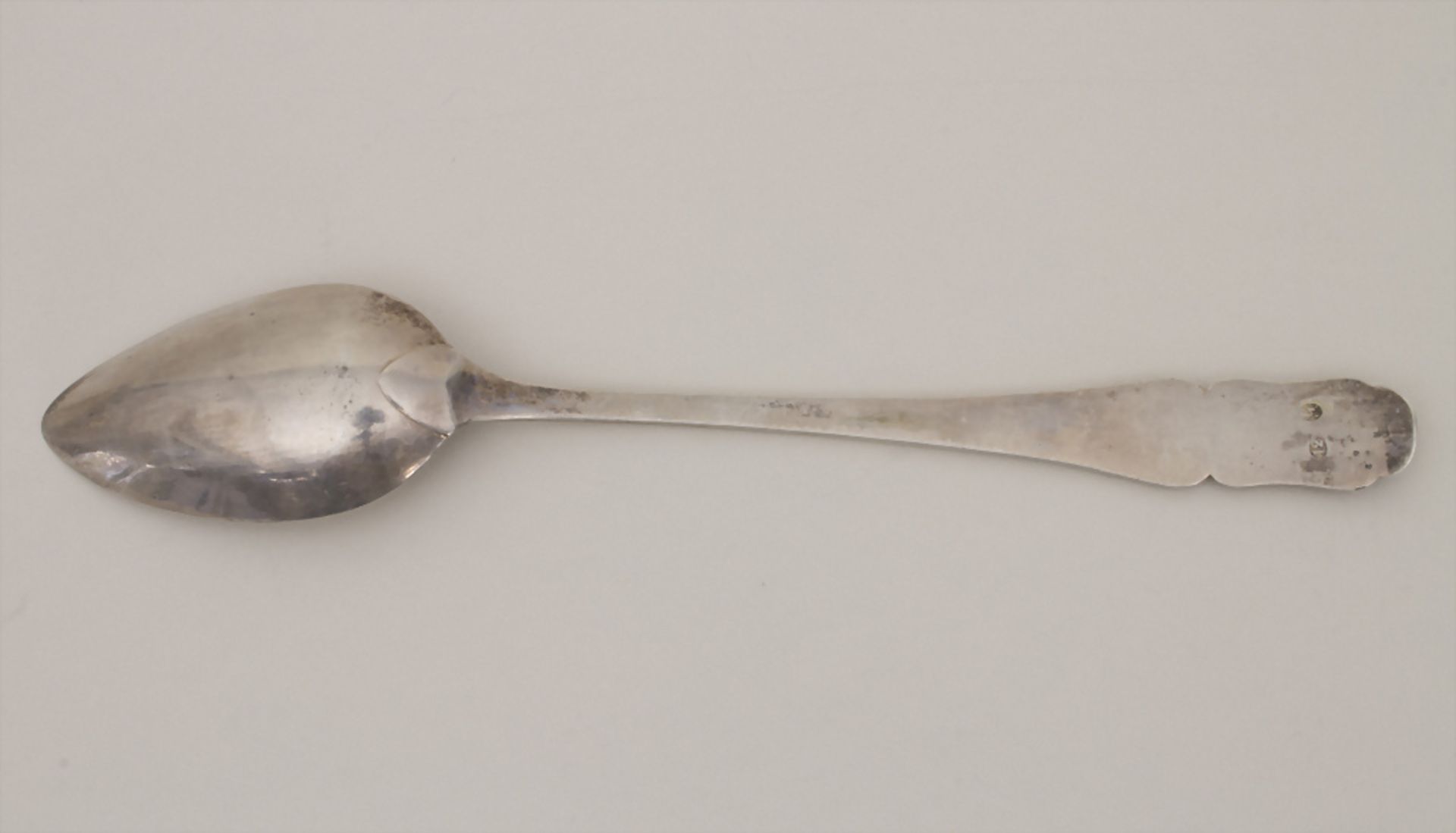 6 Teelöffel / 6 silver tea spoons, um 1800 - Image 4 of 6