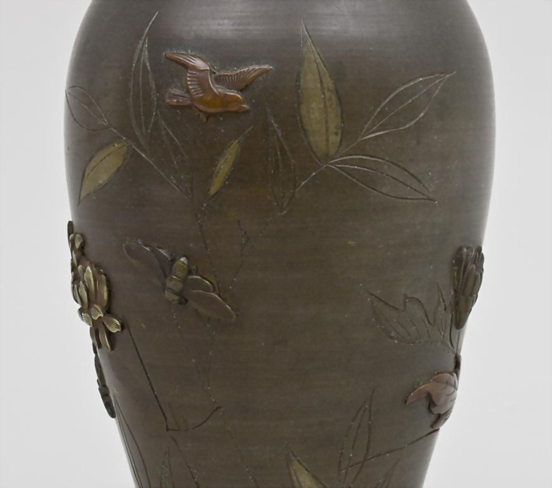 Vase, Meiji-Periode, Japan, Ende 19. Jh. - Bild 4 aus 4