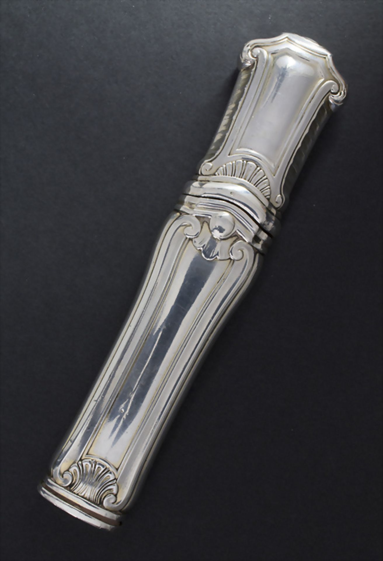 Silber Etui / A silver case, A. Risler & Carré, Paris, 19. Jh.